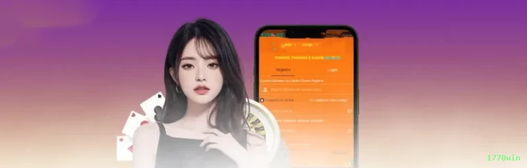 Aplicativo móvel 1778win para iOS e Android